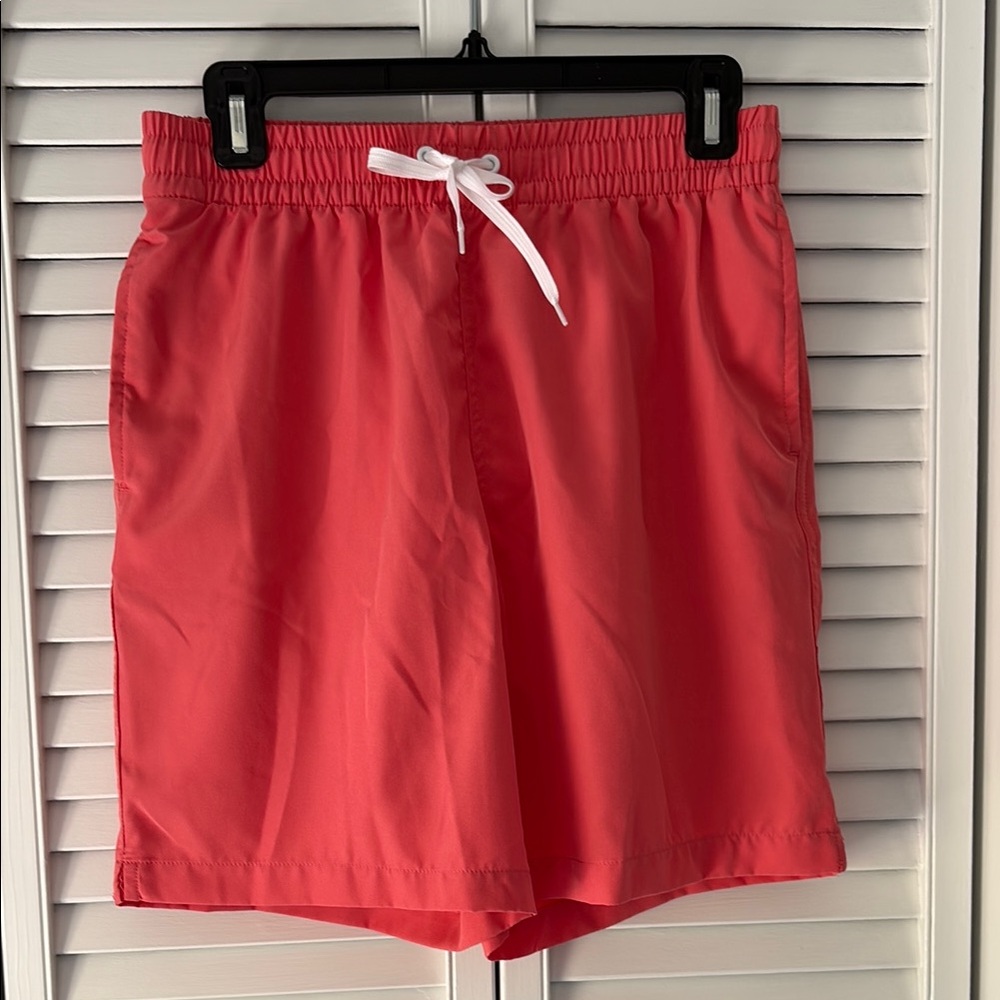 Caribbean Joe Red Swim Trunks